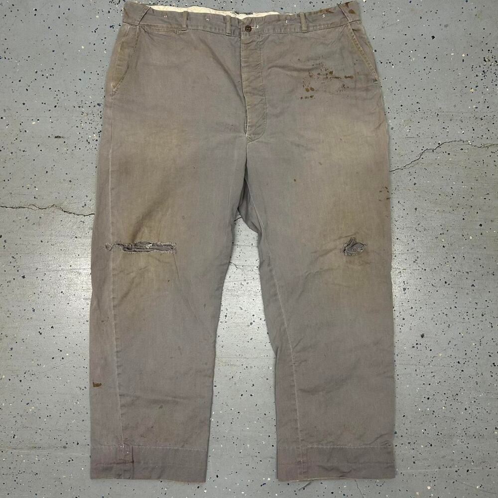 VTG 40s/50s Anvil Brand Button Fly Chino Pants